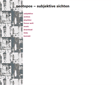 Tablet Screenshot of neotopos.de